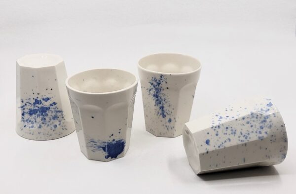Gobelet à café "gouttes" – Image 2