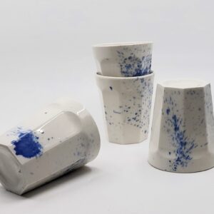 Gobelet à café "gouttes"