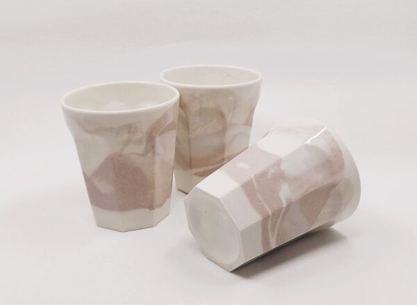 Gobelet à café "rose" – Image 2