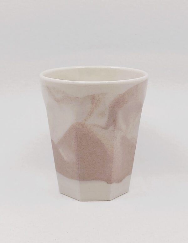 Gobelet à café "rose" – Image 3